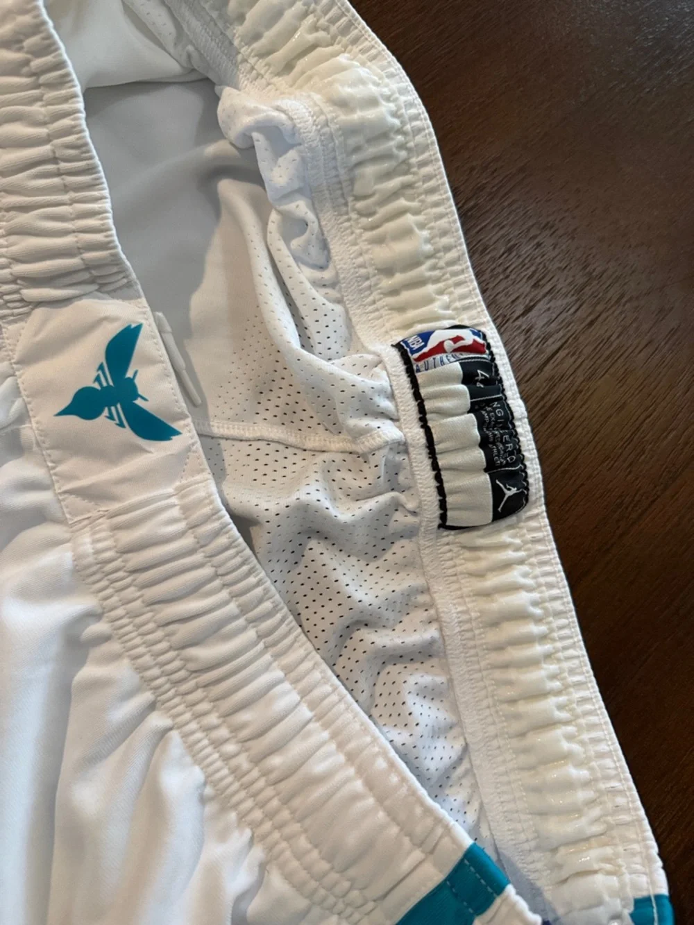 Jordan Charlotte Hornets On Court Player Shorts Nike 44 Pro Cut Game - Picture 10 of 13